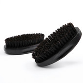 Perie din peri de mistret natural pentru barba pentru barbati perie din lemn pentru par facial pieptene pentru mustață piepteni pentru îngrijirea feței masculine