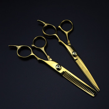 професионална стомана JP 440c 6\'\' 5 цвята комплект ножици за коса фризьорски инструменти ножици за подстригване фризьорски ножици