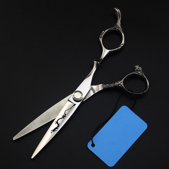 Персонализирайте лого Япония 440c 6 \'\' Куха ножица Дракон ножици за подстригване фризьорски ножици за подстригване фризьорски ножици