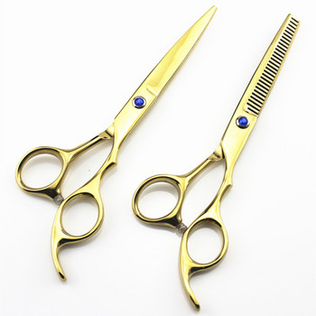 Професионални 6-инчови ножици за коса Комплект ножици за подстригване kappers scharen salon makas изтъняващи ножици бръснарски фризьорски ножици