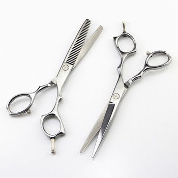 професионални 6 инча japan 440c комплект ножици за коса фризьорски ножици салон за подстригване фризьорски ножици makas фризьорски ножици