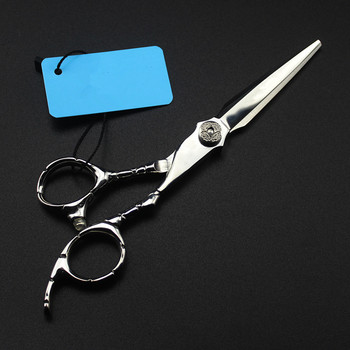 професионална япония 440c 6-инчови ножици за коса с ивици фризьорски ножици за подстригване makas грим ножици за подстригване фризьорски ножици