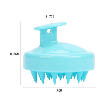 Σαμπουάν σιλικόνης Σαμπουάν για μασάζ για το τριχωτό της κεφαλής Σαμπουάν για μασάζ χτένα για μασάζ για το τριχωτό της κεφαλής Εργαλείο περιποίησης για χτένα για ντους μαλλιών