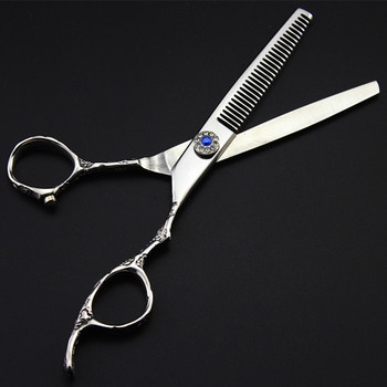 Професионална японска стомана 440c 6 \'\' Plum Gem ножици за подстригване бръснар makas фризьорски салон ножици за коса фризьорски ножици