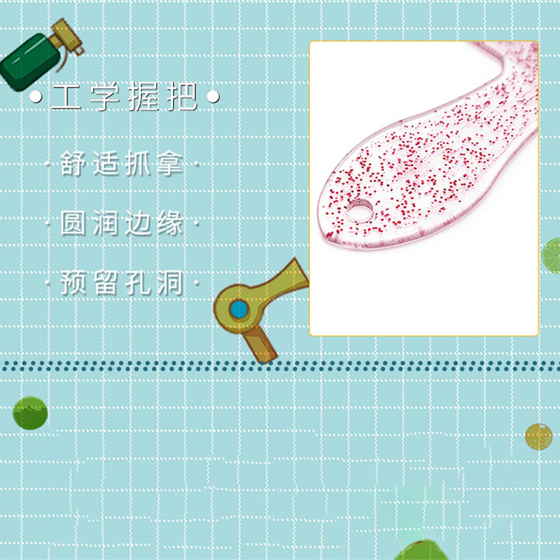 Plaukų dažymo įrankių rinkiniai Kirpyklos šepetėlis Paryškinamoji lenta Dažymo šepetėlis Plaukų dažymas Maišymo paletė Crystal Glitter Plaukų šepetėlis