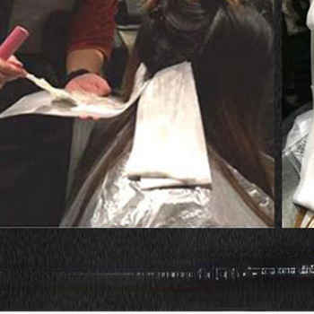 Акценти Хартия Инструменти за боядисване на коса Листове за боядисване на коса Фолио за боядисване на коса за многократна употреба Алтернативна хартия за пяна за коса