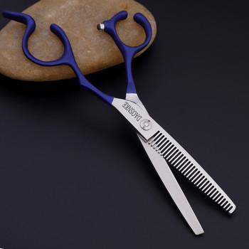 Daosnke 6.инчови ножици за подстригване Фризьорски ножици Прави ножици за изтъняване Комплект консумативи за фризьорски салон Инструменти
