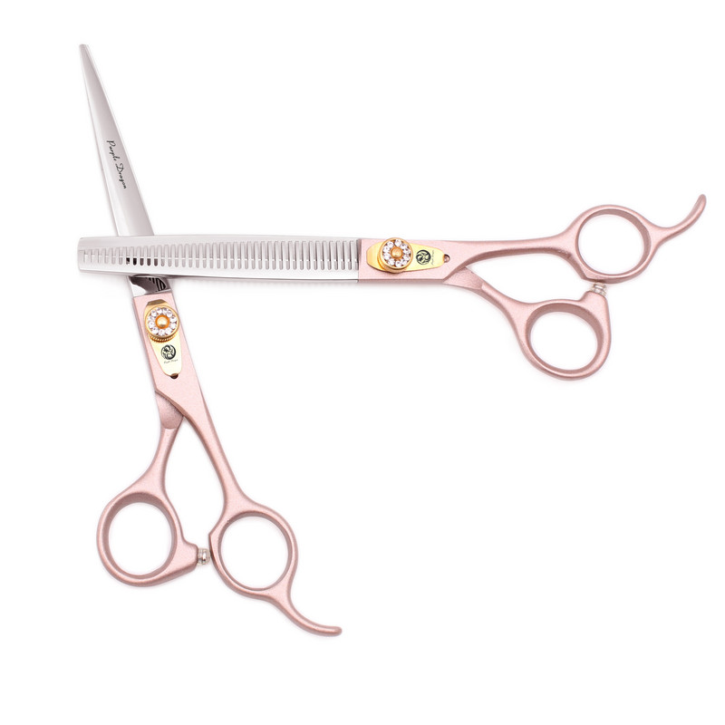 Plaukų žirklės Profesionalios 5,5" 6" 7" Purple Dragon Japan Plieninės plaukų kirpimo žirklės 9105# Retinimo žirklės Kirpykla Geros kokybės