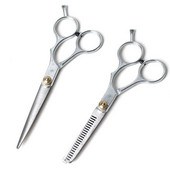 1vnt Profesionalios nerūdijančio plieno kirpėjo plaukų kirpimo ir retinimo žirklinės plaukų žirklės Kirpyklų plaukų priežiūros įrankių žirklės