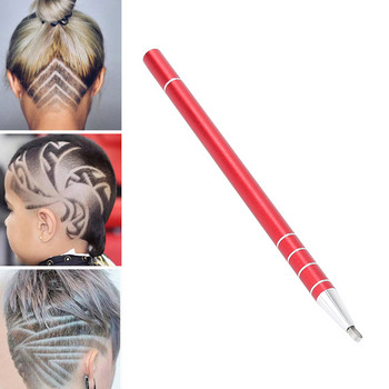 5 цвята 1 бр. Салонна гравирана писалка с 10 бр. остриета Професионални тримери Оформяне на коса Вежди Бръснене Аксесоар за оформяне на коса