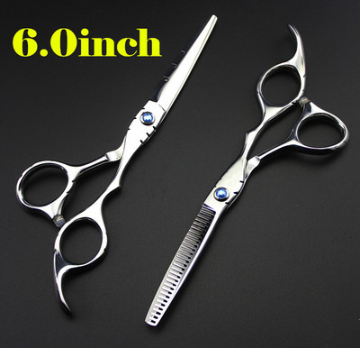 professional titanium 6.0 5.5 škare za šišanje brijač stanjivanje frizerske škare set škara alati za oblikovanje Besplatna dostava