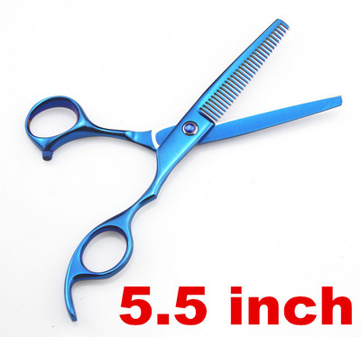 Νέο επαγγελματικό σετ ψαλιδιών μαλλιών 440c 5,5 & 6 ιντσών κοπή ψαλιδιού κουρέα ψαλίδι αραίωση κομμωτηρίου εργαλεία ψαλίδι κομμωτηρίου