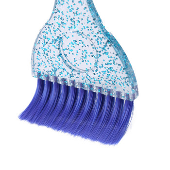 Боядисване на четки за боядисване на коса Пластмасова купа за смесване за лесно почистване Домашен салон Фризьор Четка за оцветяване Фризьорство Направи си сам Аксесоари за подстригване