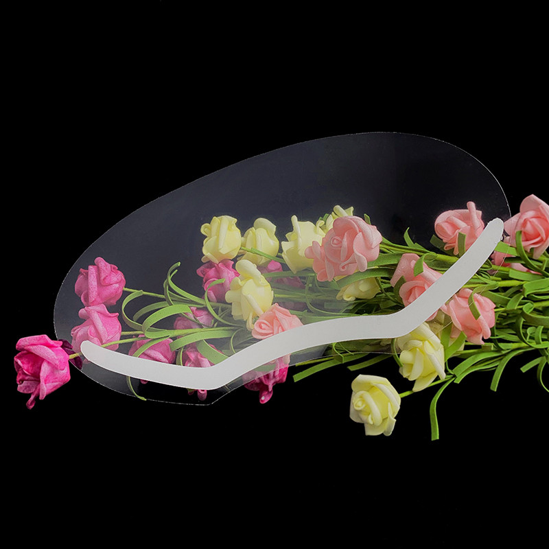 Skaidrios kaktos apsaugos ir akių apsaugos priemonės, kaukė plaukų dažymui, plaukų spalva, plaukų kirpimo žirklės ir plaukai, 100 lapų dėžutėje