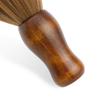 Μαλακή αντιολισθητική βούρτσα κοπής Bushy Washy Hair Swept Brush Ανθεκτική Ξύλινη Σαλόνι Λαιμός Duster Barber Εργαλεία κομμωτηρίου