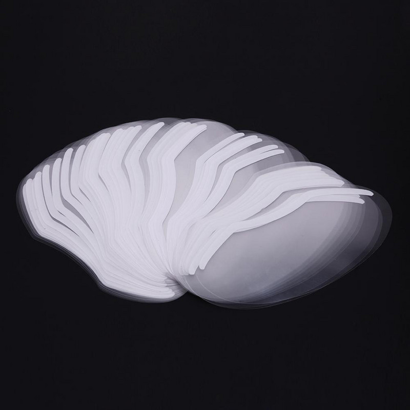 50 komada Brijački pribor Jednokratni lak za kosu za lice Zaštitna plastična maska za lice Zaštitni štitnik Jednokratni alati za oblikovanje kose