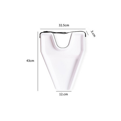 Nešiojamas plaukų plovimo plovimo padėklas, kriauklės kaklo atramos, skirtas salono kirpykloms