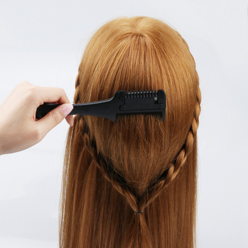 1 kom. Češalj za šišanje Korisni frizerski alat za glatke ručke Četke za kosu s oštricama brijača Brijačke škare Brijač Alat za oblikovanje