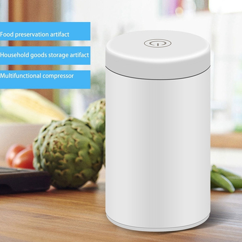 „Big Deal“ belaidis dvigubos paskirties oro siurblys, skirtas maisto oro ištraukimui ir pripūtimui, vakuuminis maišelis, skirtas taupyti maistą