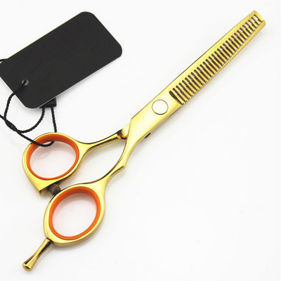 profesionalne japan 440c 5,5 inčne zlatne škare za kosu brijač makas škare za šišanje škare za stanjivanje frizerske škare