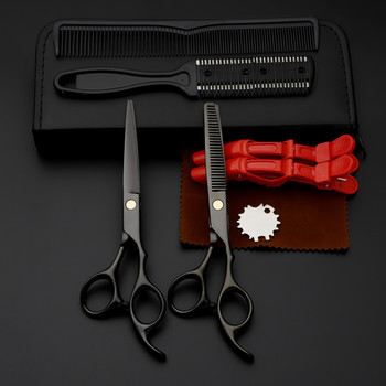 Професионални фризьорски ножици 6 в Комплект фризьорски ножици Гребен за подстригване Всичко за фризьорски Ножици за подстригване Костюм за подстригване