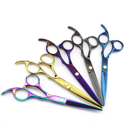 професионални 6-инчови ножици за коса комплект ножици за подстригване фризьорски ножици за подстригване изтъняване бръснар makas