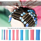 100 komada uvijača za kosu Set valjaka 10 veličina uvijača za uvijanje kose Šipke za trajnu kosu Frizerski salon Brijački alat Frizerski alat za oblikovanje
