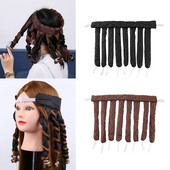 ΝΕΟ Heatless Rod για μπούκλες Heatband Lazy Curler No Heat Curls Ribbon Rollers Hair Rollers Spiral Curling Curling σίδερο για μπούκλες