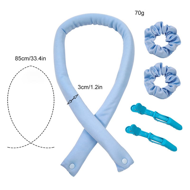 Fleksibilna šipka za uvijanje kose Lazy Sleep Heatless šipka za uvijanje kose Traka za glavu Wave Former Magic Wave Uvijač za kosu Alat za izradu uvijača za kosu