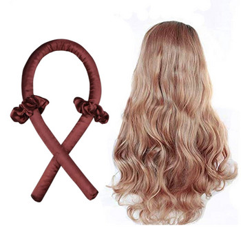 Heatless Curling Rod Headband Wave No Heat Curls Μεταξωτή κορδέλα Lazy curler Hair Rollers Soft Wave Hair Styling