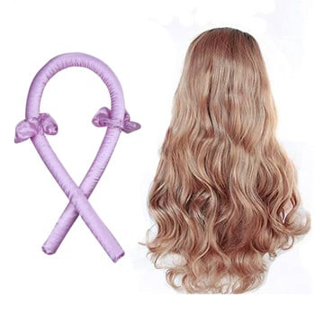 Heatless Curling Rod Headband Wave No Heat Curls Μεταξωτή κορδέλα Lazy curler Hair Rollers Soft Wave Hair Styling