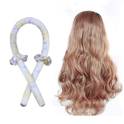 Šipka za uvijače bez zagrijavanja Traka za glavu Valovite kovrče bez topline Svilena vrpca Lazy Curler Valjci za kosu Meki valovi Styling kose