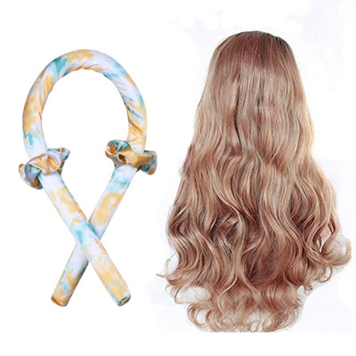 Šipka za uvijače bez zagrijavanja Traka za glavu Valovite kovrče bez topline Svilena vrpca Lazy Curler Valjci za kosu Meki valovi Styling kose