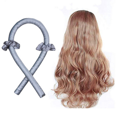 Šipka za uvijače bez zagrijavanja Traka za glavu Valovite kovrče bez topline Svilena vrpca Lazy Curler Valjci za kosu Meki valovi Styling kose