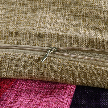 MACT изкуствена ленена калъфка за домашна декоративна калъфка за диван за кафене Модерна едноцветна калъфка за възглавница Квадратна калъфка