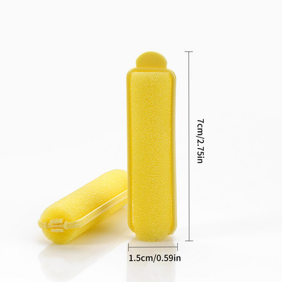 Čarobni spužvasti pjenasti valjci za kosu Uvijači za oblikovanje Mekani spužvasti pjenasti jastučići Valjci za kosu Uvijači DIY kovrče Frizerski alat