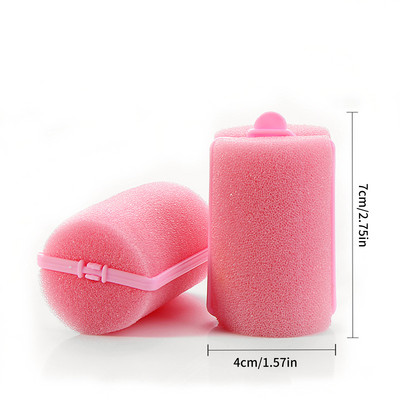 Čarobni spužvasti pjenasti valjci za kosu Uvijači za oblikovanje Mekani spužvasti pjenasti jastučići Valjci za kosu Uvijači DIY kovrče Frizerski alat