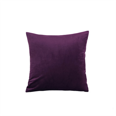 Reducere caldă husă de pernă din catifea de culoare solidă husă de pernă de canapea cu dimensiuni multiple, marca de decorare de Crăciun, dropshipping