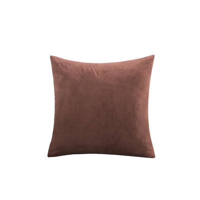 Reducere caldă husă de pernă din catifea de culoare solidă husă de pernă de canapea cu dimensiuni multiple, marca de decorare de Crăciun, dropshipping