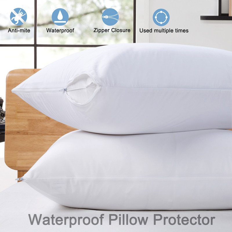 Sile veekindel padjakate padjapüürile Protector allergiaga padjapüür lestadevastane lutikakindel tõmblukk, kõik suurused 1 tk