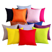 YWZN Candy Color párnahuzat egyszínű dobópárnahuzat Candy Color dekoratív párnahuzat funda de almohada kussensloop