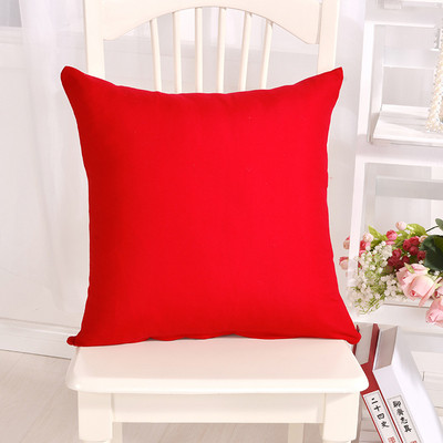 YWZN Candy Color párnahuzat egyszínű dobópárnahuzat Candy Color dekoratív párnahuzat funda de almohada kussensloop