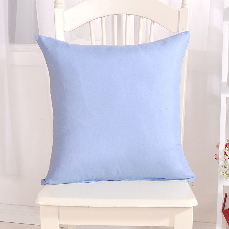 YWZN Candy Color párnahuzat egyszínű dobópárnahuzat Candy Color dekoratív párnahuzat funda de almohada kussensloop