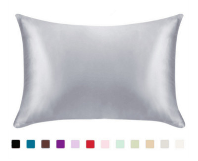 1tk/ 2tk Puhast satiinist siidine pehme padjapüüri kate voodipesu padja kate Ristkülik padjapüürid voodivoodrid mitmevärvilised