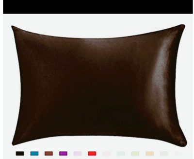 1tk/ 2tk Puhast satiinist siidine pehme padjapüüri kate voodipesu padja kate Ristkülik padjapüürid voodivoodrid mitmevärvilised