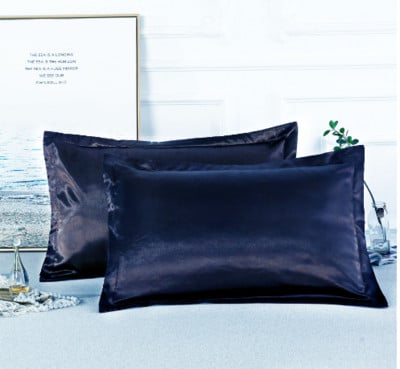 1tk/ 2tk Puhast satiinist siidine pehme padjapüüri kate voodipesu padja kate Ristkülik padjapüürid voodivoodrid mitmevärvilised