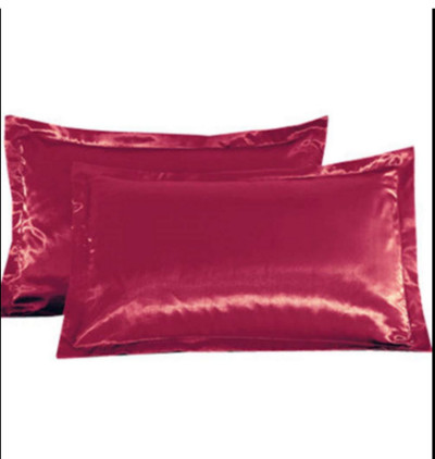 1tk/ 2tk Puhast satiinist siidine pehme padjapüüri kate voodipesu padja kate Ristkülik padjapüürid voodivoodrid mitmevärvilised