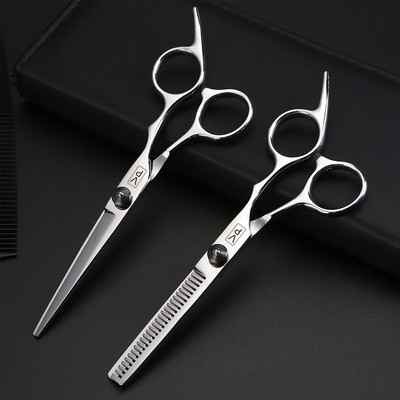 Σετ κομμωτηρίου κομμωτηρίου 6'' JP 440C Hair Scissor Barber Cutting Professional Shear από ανοξείδωτο ατσάλι αραιωτικό ψαλίδι Barbershop Salon