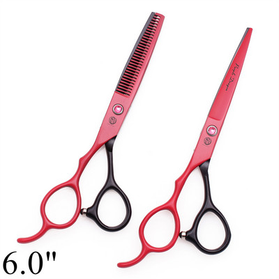 Škare za lijevu kosu Purple Dragon 5.5`` 6" Set škara za šišanje od nehrđajućeg čelika Škare za stanjivanje kose Frizerske škare Z8001