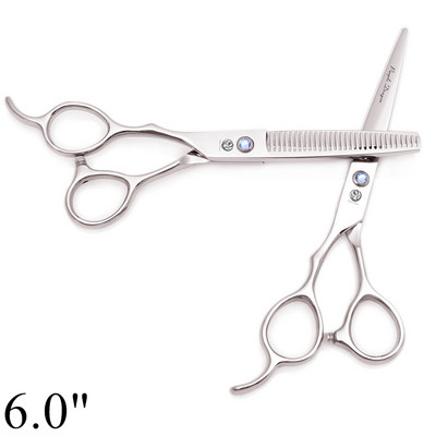 Škare za lijevu kosu Purple Dragon 5.5`` 6" Set škara za šišanje od nehrđajućeg čelika Škare za stanjivanje kose Frizerske škare Z8001